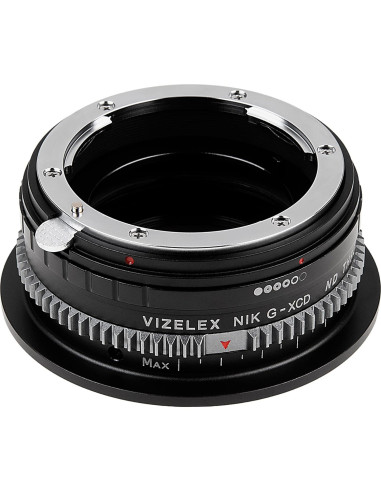 Adaptador de lente Fotodiox Pro Nikon F a Hasselblad XCD con ND variable