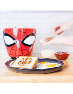 Tostadora Uncanny Brands Spider-Man 2 Ranuras 900W 220V 2