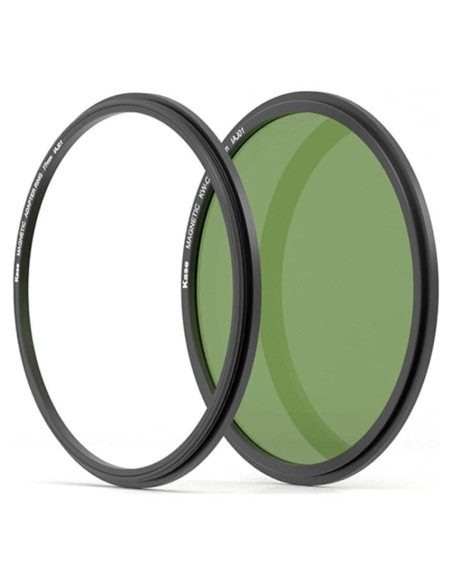 Filtro Circular Polarizador Kase 58mm Wolverine CPL Magnético