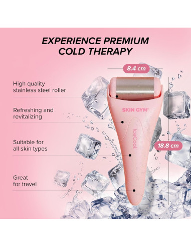 Rodillo de Hielo Skin Gym IceCool para la Cara 19 cm