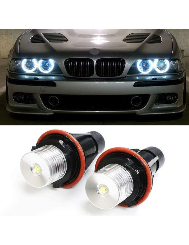 Bombillas LED Angel Eyes ICBEAMER para BMW E39 E53 E60 12V 6W