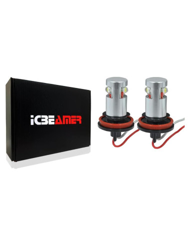 Bombillas LED Angel Eye ICBEAMER 7W para BMW E92 Blanco