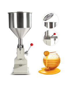 Máquina de Llenado Manual Acero Inoxidable 10L 5-50ml