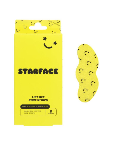Tiras para Poros Starface Lift Off - 8 Unidades, Remueve Puntos Negros
