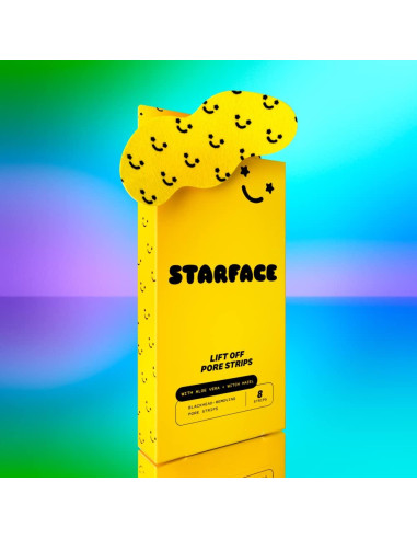 Tiras para Poros Starface Lift Off - 8 Unidades, Remueve Puntos Negros