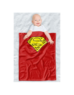 Manta Ligera LOGOVISION Superman para Bebés 76x102cm