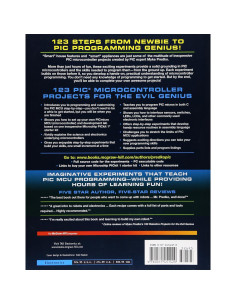 123 PIC Microcontroller Experiments for the Evil Genius 2