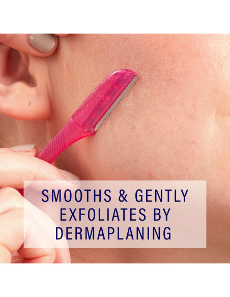 Afeitadora Facial Schick Hydro Silk Touch-Up 3 Piezas