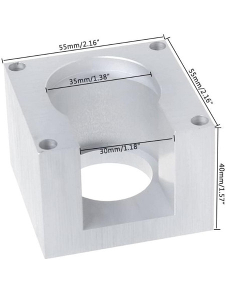 Soporte de Motor Paso a Paso Nema23 RATTMMOTOR de Aluminio