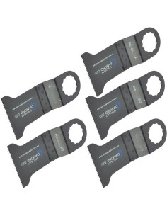 Paquete de 5 Sierras Multiusos GULUANT 45mm para Fein Supercut 2