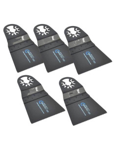 Paquete de 5 Cuchillas de Sierra HCS 65mm GULUANT para Herramientas Multiuso
