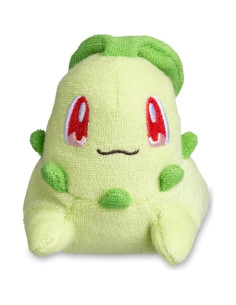 Peluche Chikorita Pokemon Comfy Cuddlers 8.9cm 2