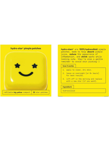 Parche Hidrocoloide Starface Hydro-Stars 32 Unidades