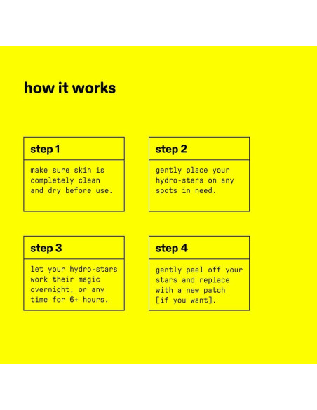 Parche Hidrocoloide Starface Hydro-Stars 32 Unidades
