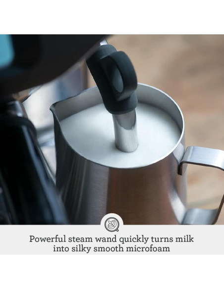 Máquina de Espresso Breville Barista Pro BES878BTR, 1.98L