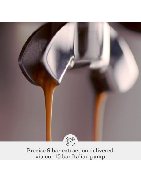 Máquina de Espresso Breville Barista Pro BES878BTR, 1.98L