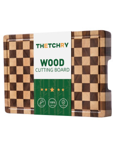 Tabla de Cortar de Madera Acacia THETCHRY 35.56x27.94cm