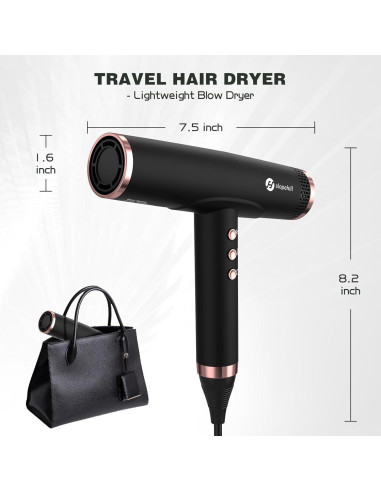 Secador de Pelo Iónico Profesional Slopehill QN8010CE 2000W