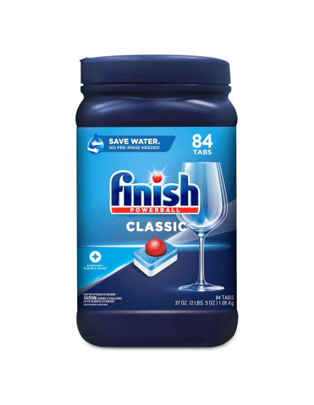 Detergente para Lavavajillas Finish Clásico 84 Tabletas 1.7kg