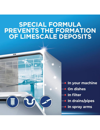 Detergente para Lavavajillas Finish Clásico 84 Tabletas 1.7kg