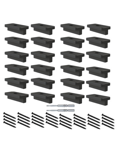 1000 Sujetadores Ocultos de Nylon Ineyger para Decks Compuestos