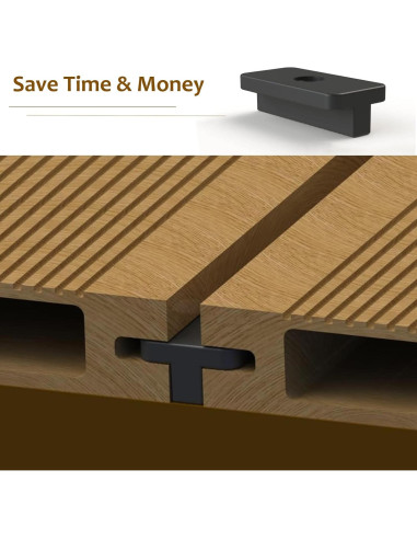 1000 Sujetadores Ocultos de Nylon Ineyger para Decks Compuestos