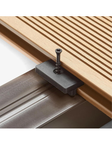 1000 Sujetadores Ocultos de Nylon Ineyger para Decks Compuestos