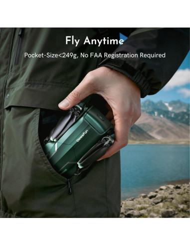 Drone Gleesfun G11MINI 4K con Cámara 8K y GPS - 246g