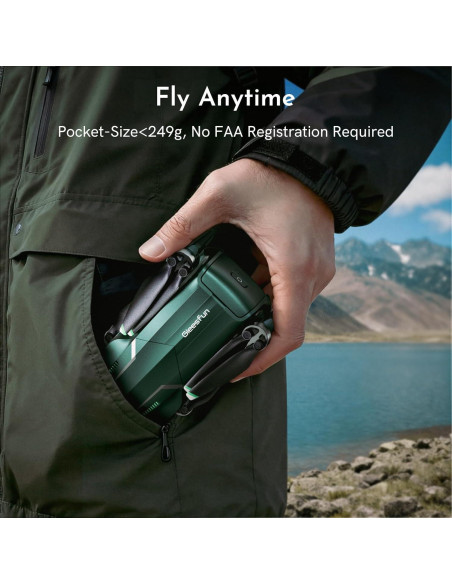 Drone Gleesfun G11MINI 4K con Cámara 8K y GPS - 246g