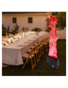 Lámpara de Fuego Falso Eléctrica 130W 1.8m LED Choayun