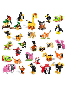 30 Paquetes de Bloques de Construcción Zofunny Animales 3D