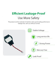 Batería CMOS CR2032 HSSDTECH para HP y Dell - 1 pieza 2