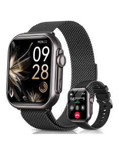 Smartwatch RUXINGX para Mujeres con Batería de 30 Días y Monitoreo de Salud