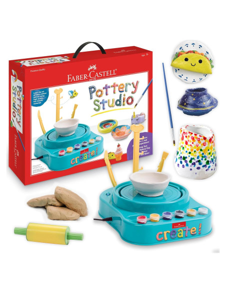 Faber-Castell Estudio de Cerámica - Kit para Niños 8+