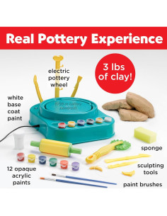 Faber-Castell Estudio de Cerámica - Kit para Niños 8+ 2