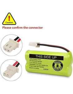 Batería Inalámbrica QTKJ BT183342 400mAh Paquete de 3 2