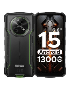 DOOGEE Fire 5 Teléfono Resistente 13000mAh Android 15 12GB/64GB