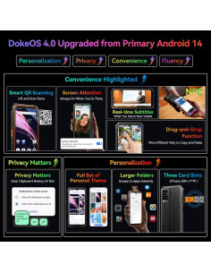 Smartphone Blackview BV4800 Pro 12GB RAM 128GB Verde Resistente 2