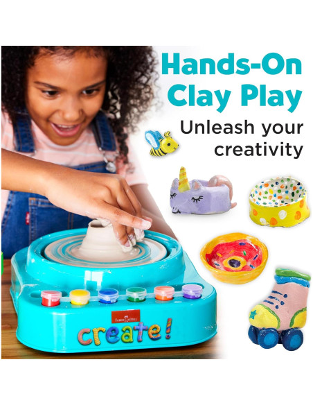 Faber-Castell Estudio de Cerámica - Kit para Niños 8+