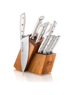 Juego de cuchillos Cangshan Alps 12 piezas acero alemán forjado