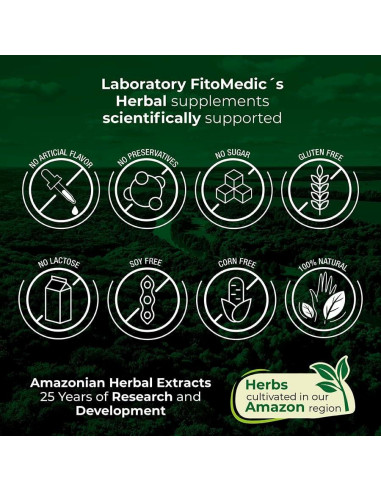 Suplemento Herbal FITO MEDIC'S Escoba de Carnicero 120 Cápsulas