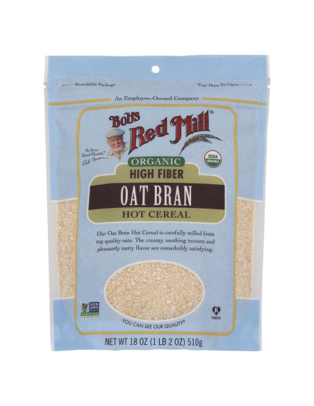 Cereal de Salvado de Avena Orgánico Bob's Red Mill 510 g
