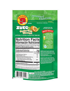 Bebida Instantánea Zuko Fruta de la Pasión 400 g - Paquete Familiar 2