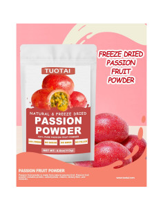 Polvo de Fruta de la Pasión Liofilizado TUOTAI 113.4g 2