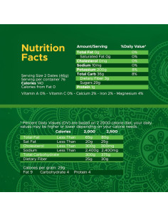 Dátiles Medjool Orgánicos Sahara Gold 2 kg - Snacks Saludables 2