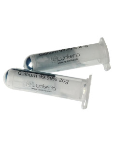 Galio Metálico 99.99% RotoMetals 40 Gramos