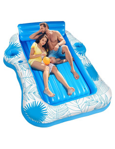 Flotador Inflable Grande JIANYHW para Piscina y Playa 178x152cm