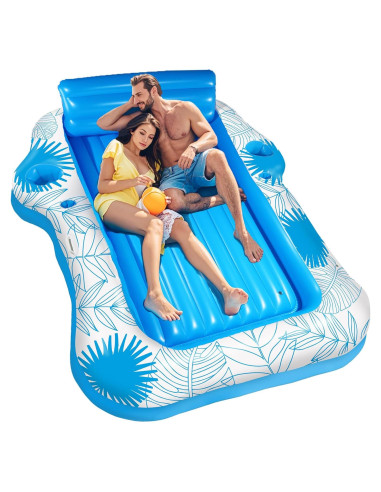 Flotador Inflable Grande JIANYHW para Piscina y Playa 178x152cm