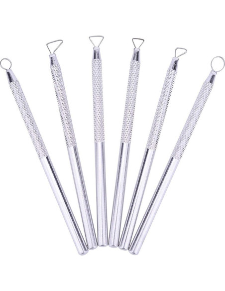 Juego de Herramientas de Escultura en Arcilla Zuoyou 6 Pcs