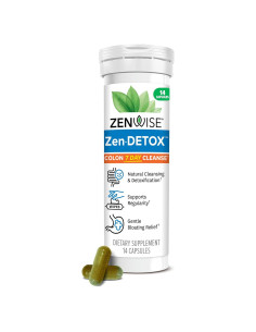 Limpieza de Colon Zenwise Health 7 Días - 14 Cápsulas Detox